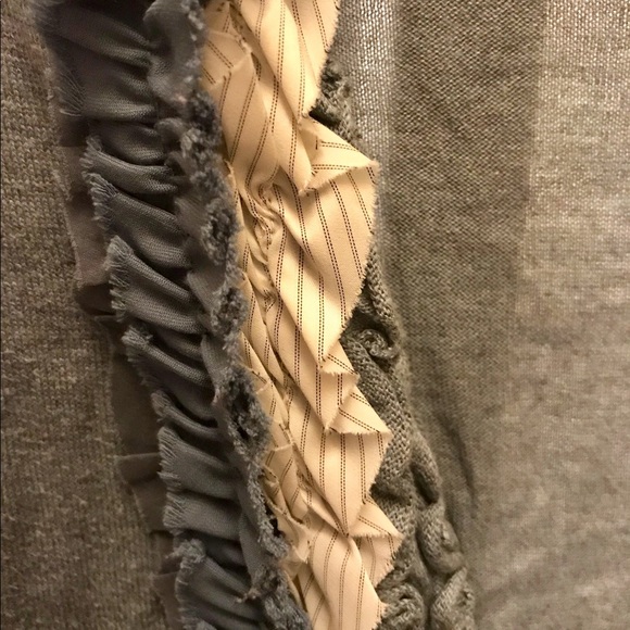 Banana Republic Sweater with Ruffle Detailing-NWOT - Picture 4 of 4
